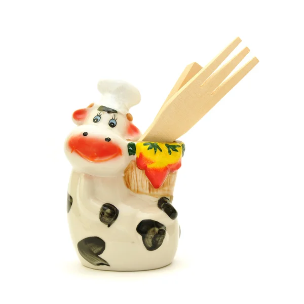 Kitchen utensil holder — Stock Photo, Image