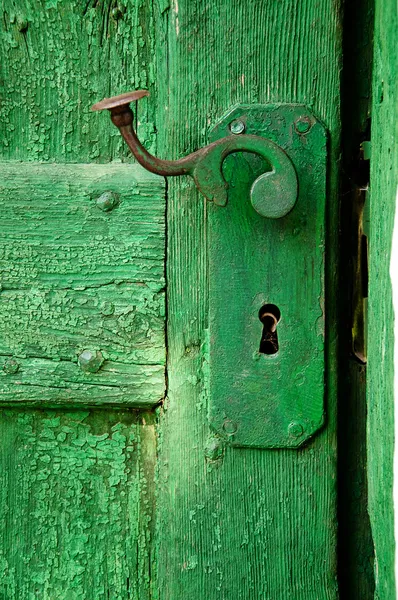 Oude deur detail — Stockfoto