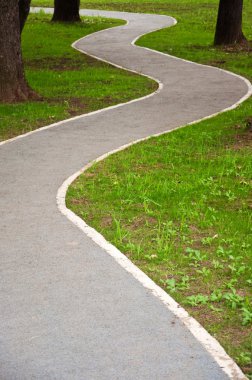 Park path clipart