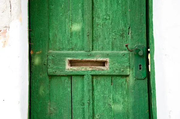 Gamla dörr detalj — Stockfoto