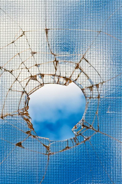 Broken glass — Stock Photo, Image
