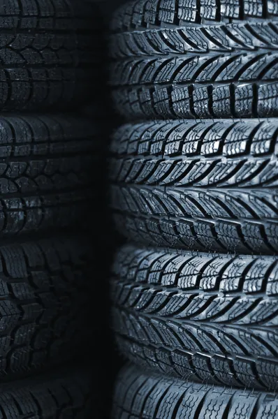 Neumáticos de coche — Foto de Stock