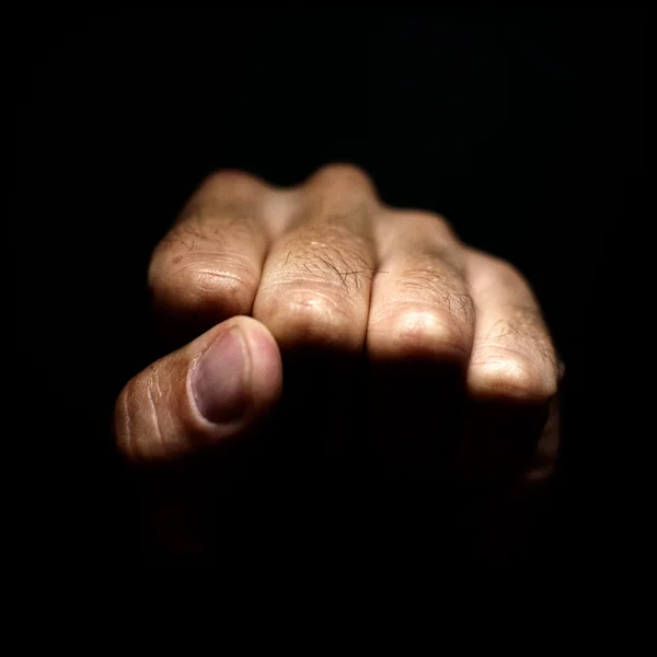 Чоловічий кулак — стокове фото