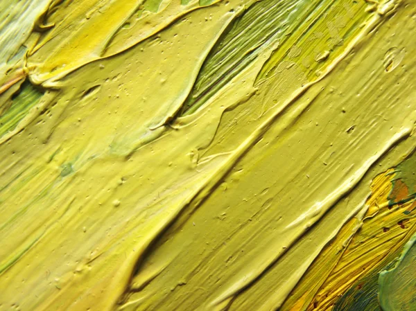 Fragment plátna s olejovými barvami. pozadí. makro — Stock fotografie
