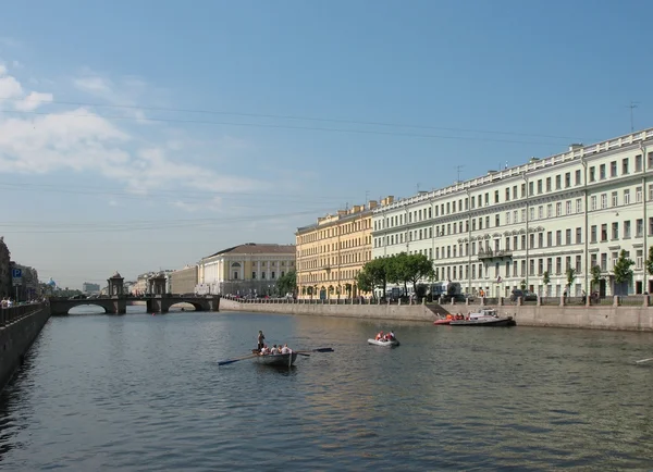 国际帆船赛在圣彼得斯堡 — 图库照片