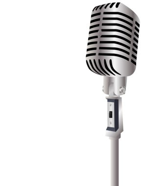 Vintage Microphone clipart