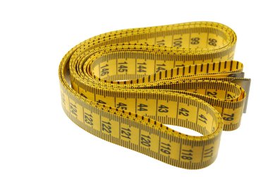 A Seamstress Tailors Measuring Tape clipart