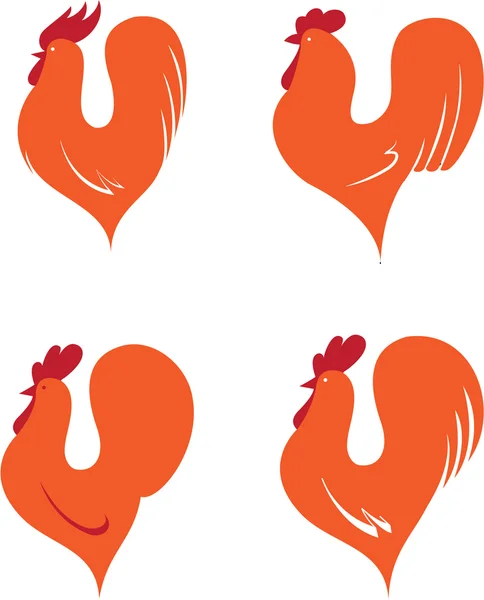 Conjunto de pollas — Archivo Imágenes Vectoriales