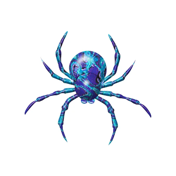 Aranha colorida — Vetor de Stock