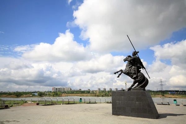 コサックの記念碑 — ストック写真