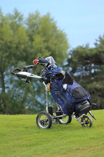 Golf caddie — Stockfoto