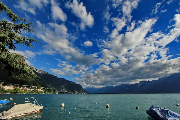 Montreux, Szwajcaria — Zdjęcie stockowe
