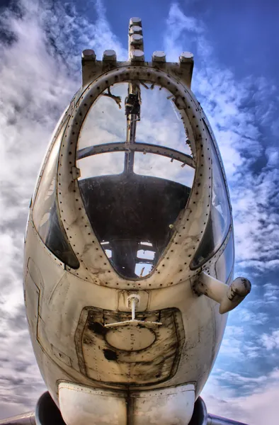 Cockpit of jet airplane — Stock Photo, Image