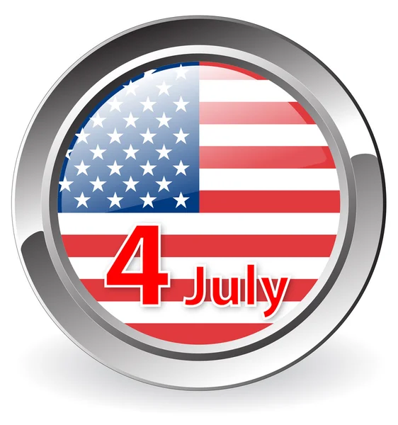 Medalha 4 Julho EUA — Fotografia de Stock
