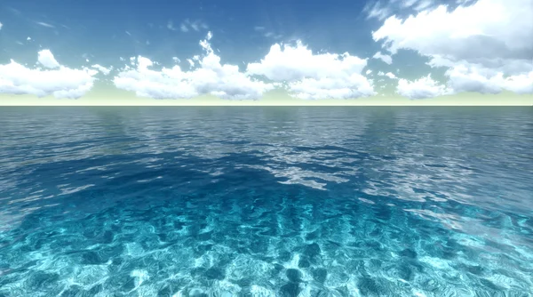 Oceaanachtergrond — Stockfoto