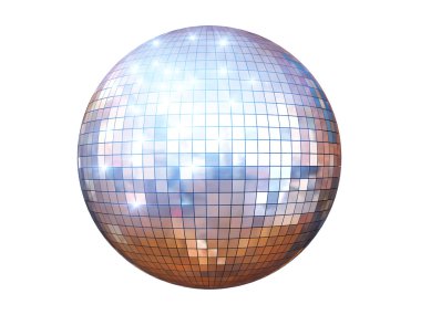 Disco ball isolated clipart