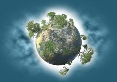 Little world clipart