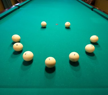 Bilardo gülümseme