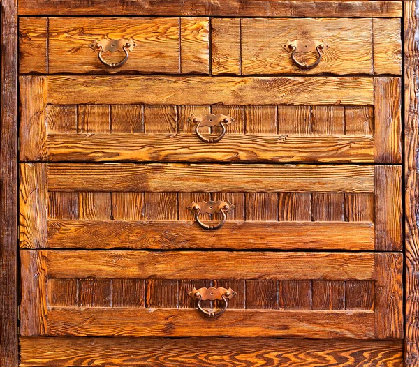 Drewniane meble vintage — Zdjęcie stockowe