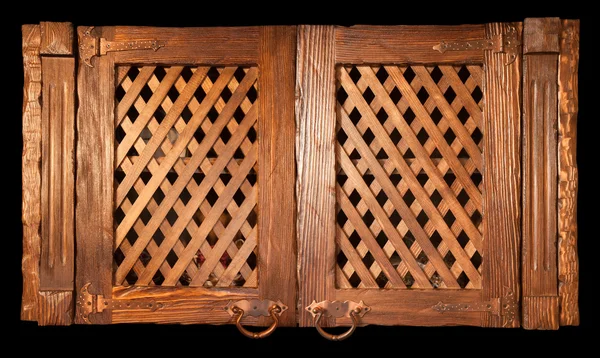 Dřevěný starobylý nábytek — Stock fotografie