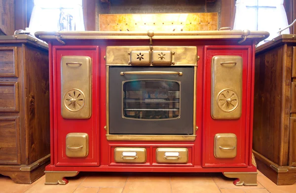 Vintage gas cooker — Stock Photo, Image