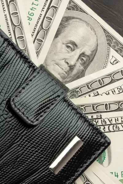 Wallet full of money — Stock Photo, Image