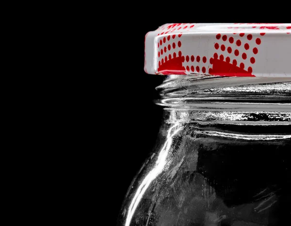 A glass jar — Stock Photo, Image