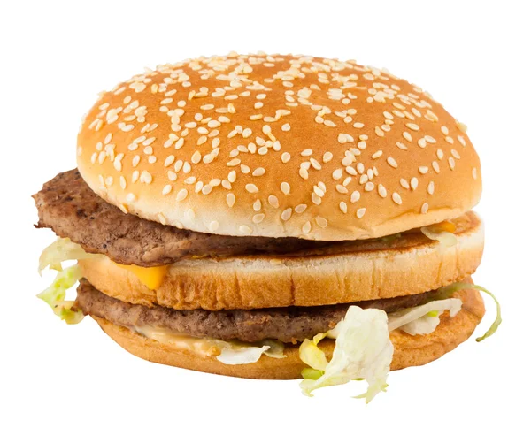 Burger — Zdjęcie stockowe