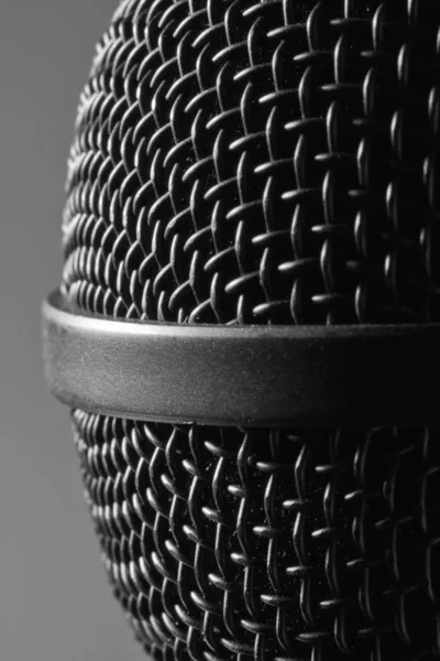 Современный микрофон — стоковое фото
