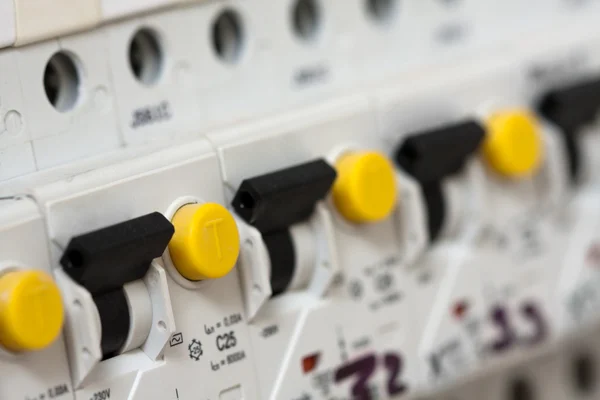 Electrical fuseboxes — Stock Photo, Image