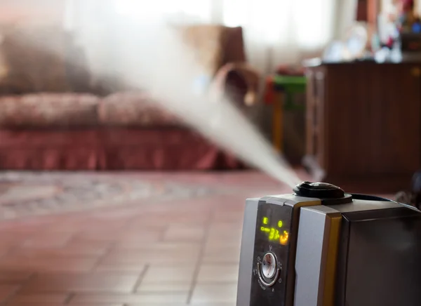 イオン空気清浄機と加湿器 — ストック写真