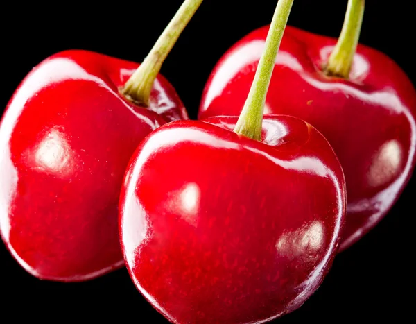 Three ripe sweet berries — Stock Photo, Image