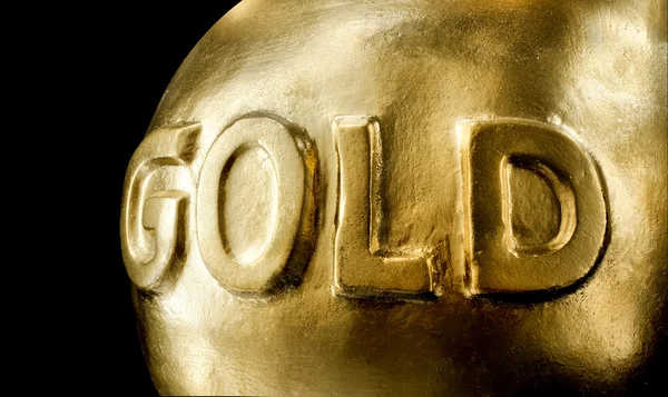 Duża złota złota — Zdjęcie stockowe