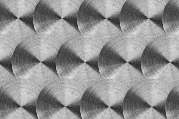 Radial stainless steel surface — Stock Photo, Image