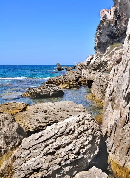 The cliffs of Bonifacio — Stock Photo, Image