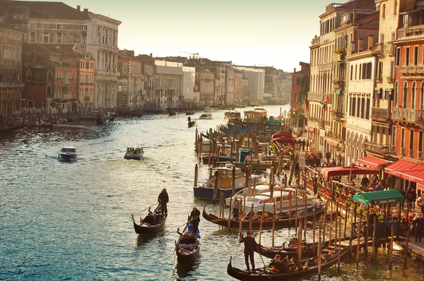 Grand canal, Benátky — Stock fotografie