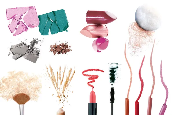 Set of make up products — Stock Photo, Image