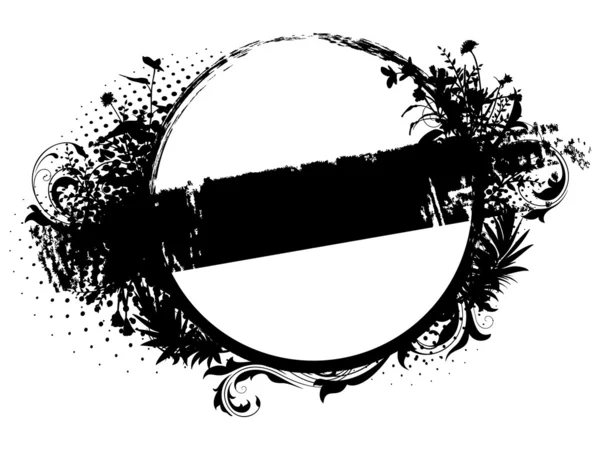 Plantilla de banner Grunge — Archivo Imágenes Vectoriales
