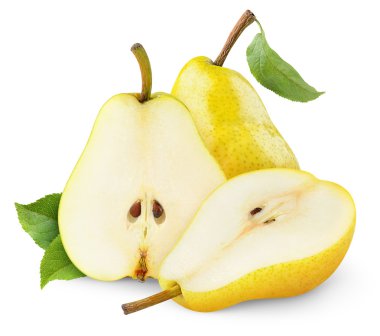 Yellow pears clipart