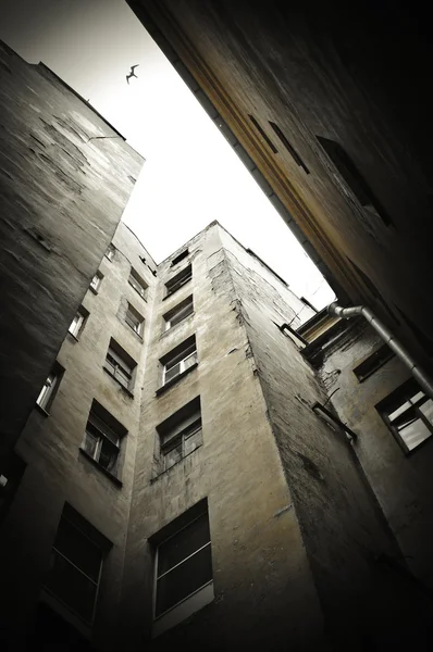 stock image Old courtyard in Saint Petersburg, Russia