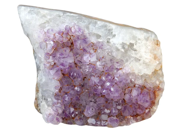 Ametista mineral — Fotografia de Stock