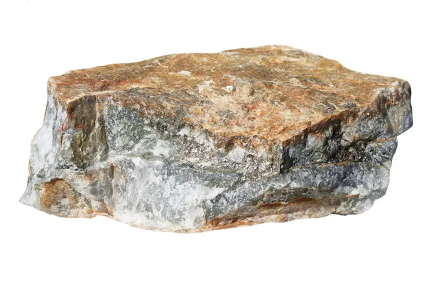 stock image The sample of quartz sulphidic gold-bearing ore