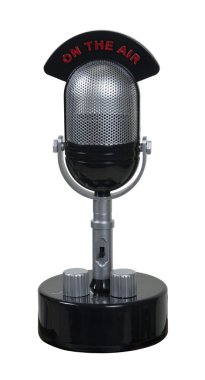 On The Air Pill Microphone clipart