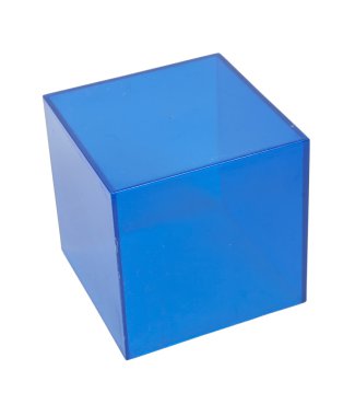 Blue Cube clipart