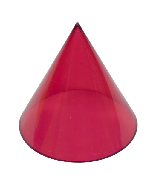 Cone vermelho — Fotografia de Stock
