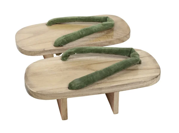 Geta-Schuhe aus Holz — Stockfoto
