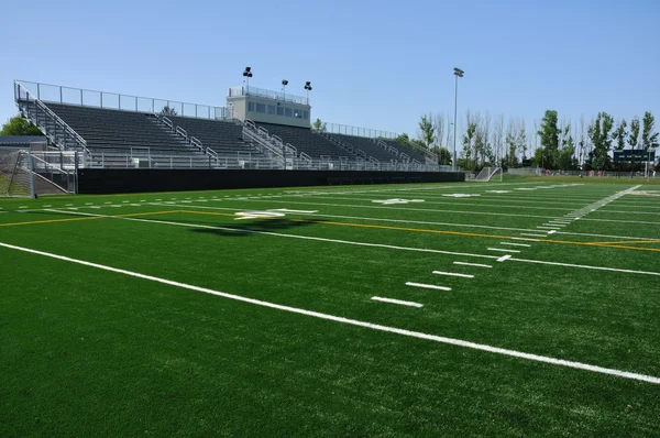 Americká střední škola fotbalový stadion — Stock fotografie