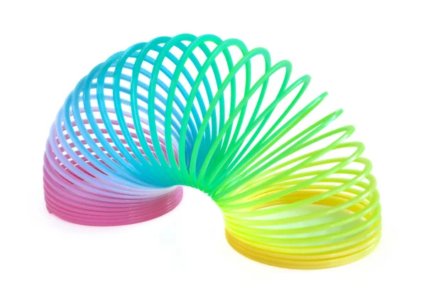 Multi-Colored Spring Toy — Stock Photo, Image