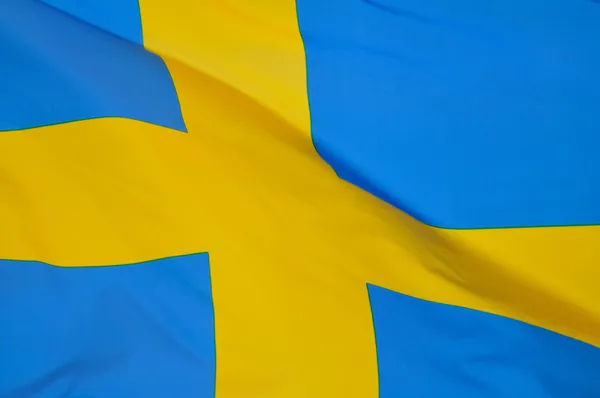 Bendera Swedia — Stok Foto