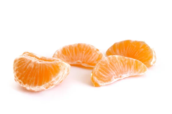 Clementine mandarinka sekce — Stock fotografie